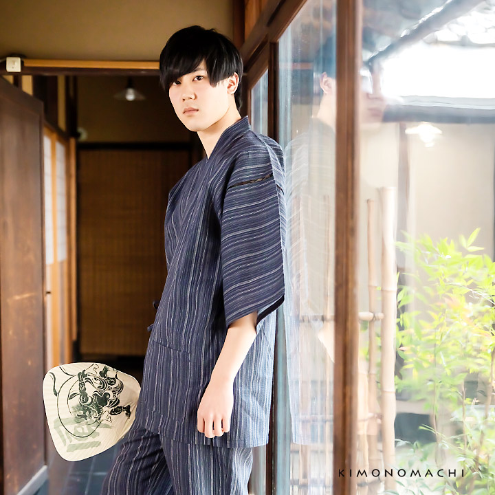 No.10「紺白縞」