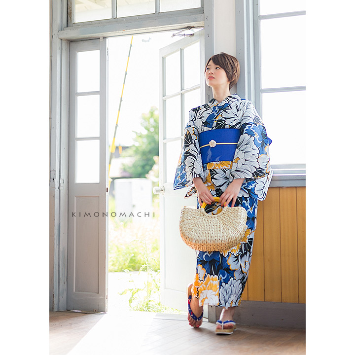 夏色美人No.12:青色 牡丹
