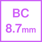 BC8.7mm