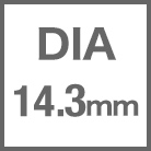 DIA14.3mm