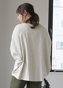Tシャツ 「究極 体型カバー トップス 二の腕カバー」 レディース インナー ティーシャツ チュニック