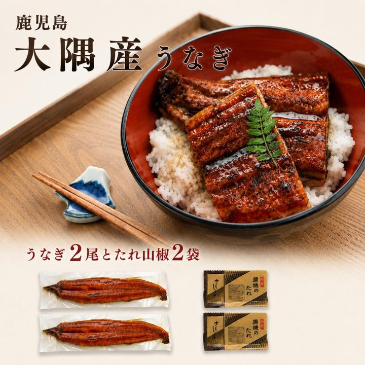 大隅産うなぎ2尾