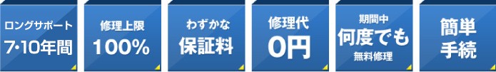 ぐっとロングな保証プラン