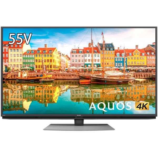 SHARP 4T-C55CL1 AQUOS [55V型 地上・BS・110度CSデジタル 4K内蔵 LED液晶テレビ]