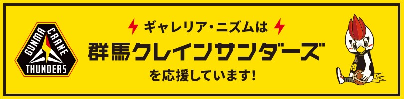 群馬クレインサンダーズを応援しています!
