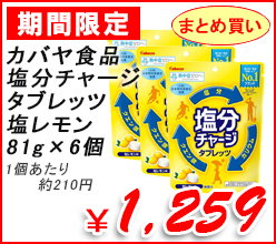 �J�o���H�i�@�����`���[�W�^�u���b�c�@���������@81g�@�~6��