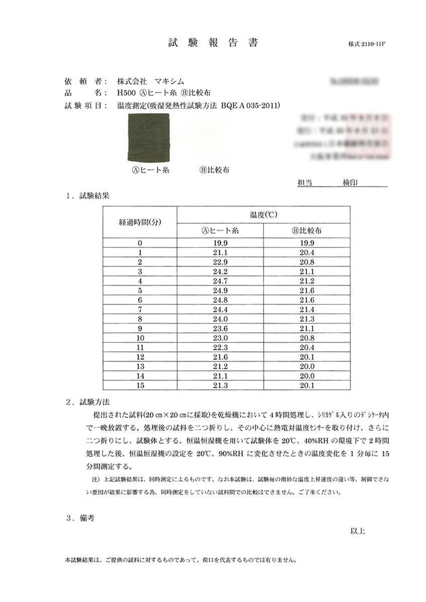 検査結果