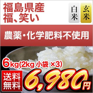福島県産 福、笑い6kg