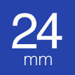 �e�[�v���F24mm