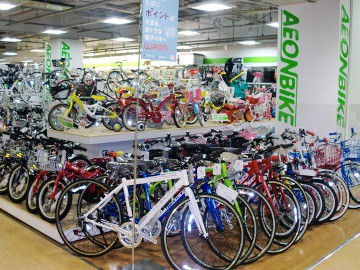 イオンモール自転車 百年橋