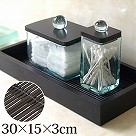 チークと椰子のトレイ