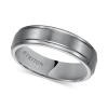 O ANZT[ Men's Tungsten Carbide Ring, 6mm Comfort Fit Wedding Band Tungsten