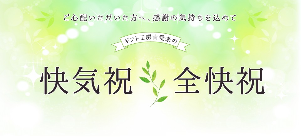 快気祝 全快祝 ご心配いただいた方へ 感謝の気持ちを込めて