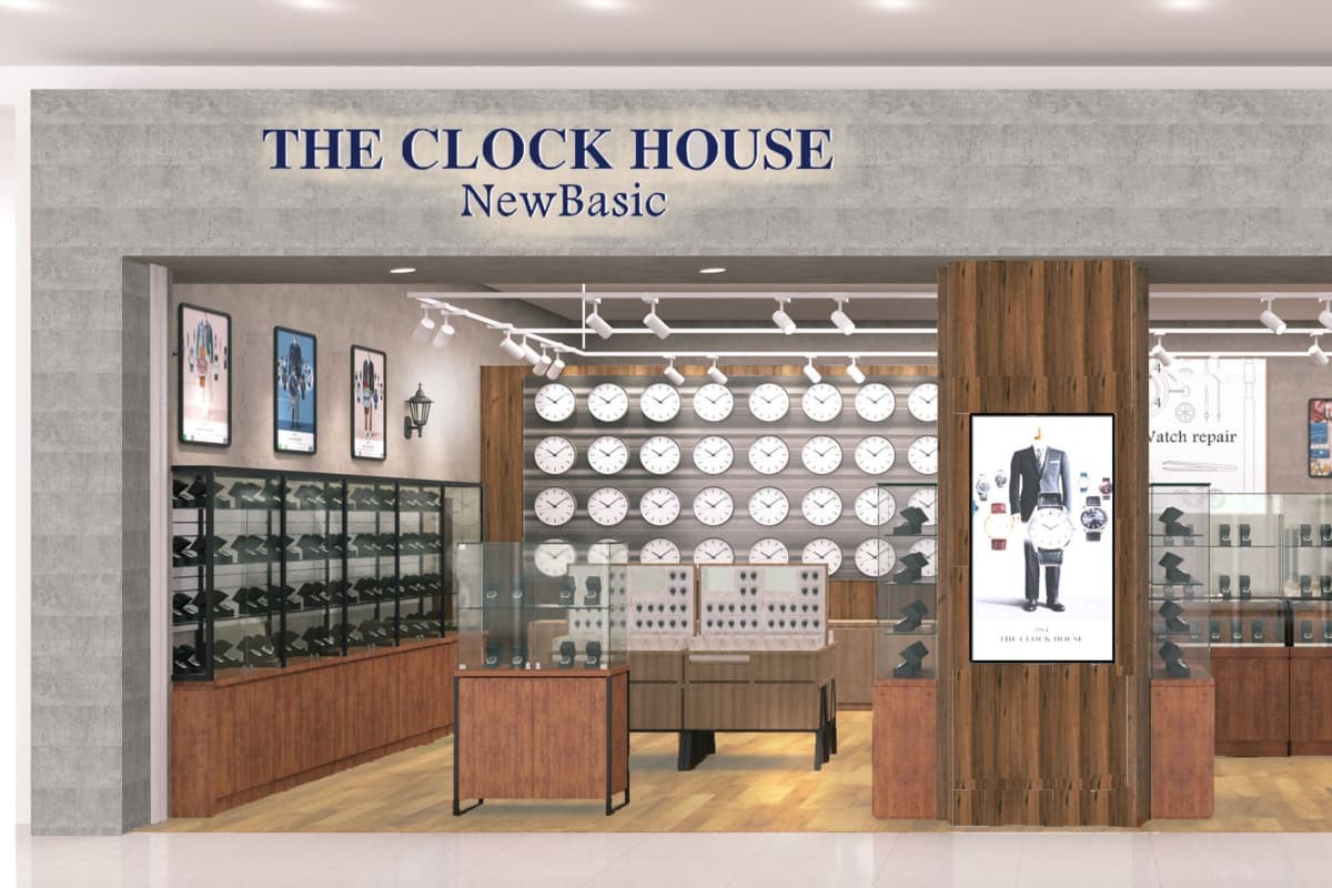 THE CLOCK HOUSE NewBasic CI[V{ ٓX