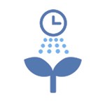 自動で水やりをする