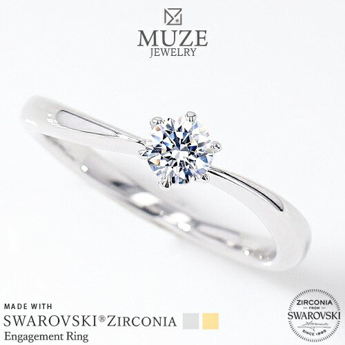 MUZE JEWELRY w SWAROVSKI a4mmi0.25ctj v`idグ I[_[Ch v`idグ K18S[hdグ GQ[WO w XtXL[O ꗱ v|[Y TvCY LO made in japan  