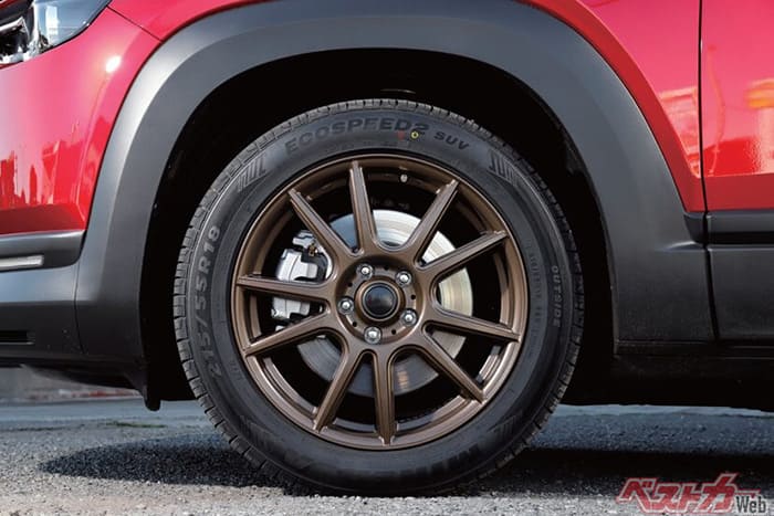 �^�C���uMINERVA ECOSPEED2 SUV�v�ƃz�C�[���uFINALIST FT-S10�v�̑g�ݍ��킹