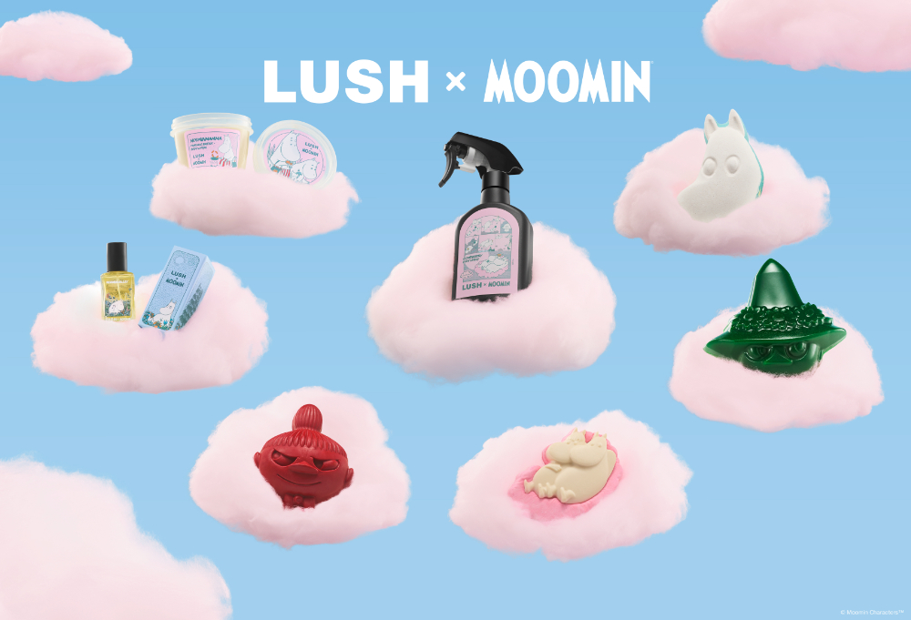LUSH X MOOMIN ���C���摜