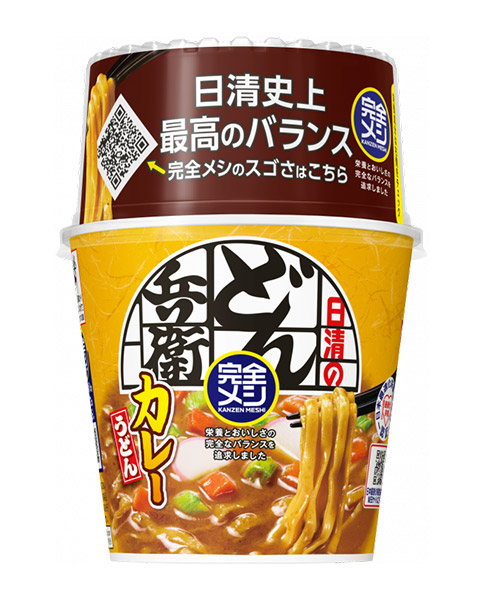 ★まとめ買い★ 完全メシ 日清のどん兵衛 カレーうどん 112g ×6個【イージャパンモール】