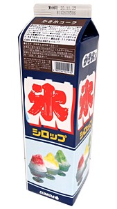 ★まとめ買い★　スミダ　かき氷コーラ　紙パック　1800ｍｌ　×8個【イージャパンモール】