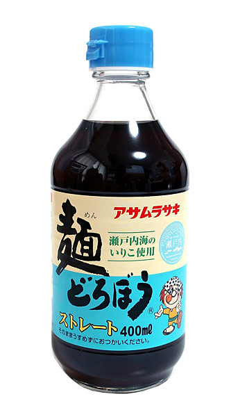 ★まとめ買い★　アサムラサキ 麺どろぼうストレート　400ml　×12個【イージャパンモール】