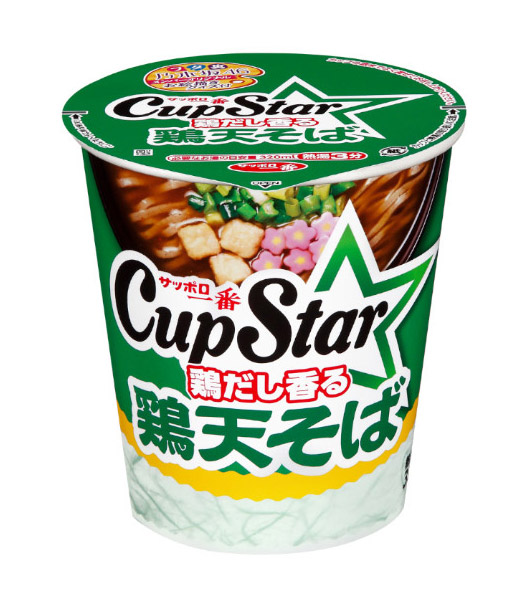 ★まとめ買い★ サンヨー食品 サッポロ一番 カップスター 鶏天そば 64g ×12個【イージャパンモール】