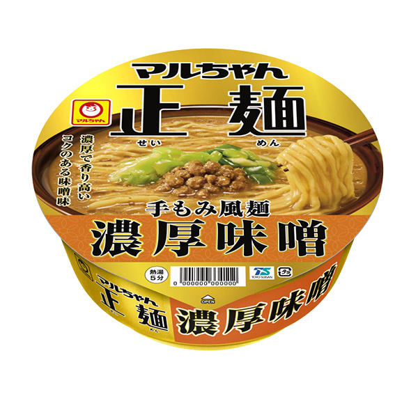★まとめ買い★ 東洋水産 マルちゃん正麺 カップ 濃厚味噌 131g ×12個【イージャパンモール】