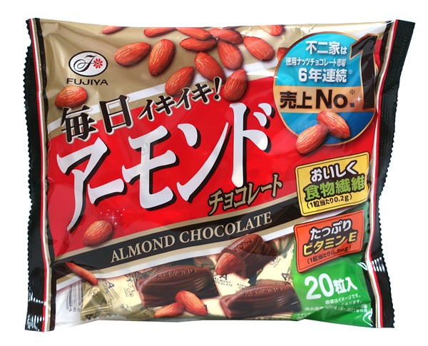 ★まとめ買い★　アーモンドチョコレート袋　２０粒　×18個【イージャパンモール】