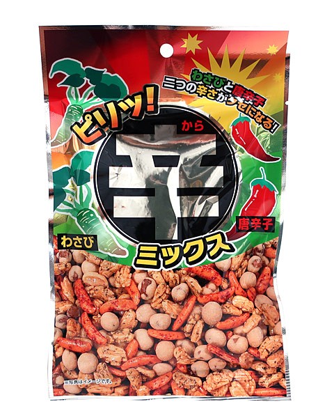 ★まとめ買い★　ポッポナッツ　 ピリッ辛ミックス　60g 　×20個【イージャパンモール】