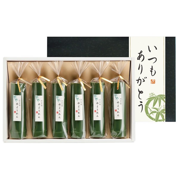 【送料無料】【父の日】京都　萬屋琳窕　父の日　京の竹筒水ようかん　ＭＦ-ＹＪ-ＴＫＥ【ギフト館】