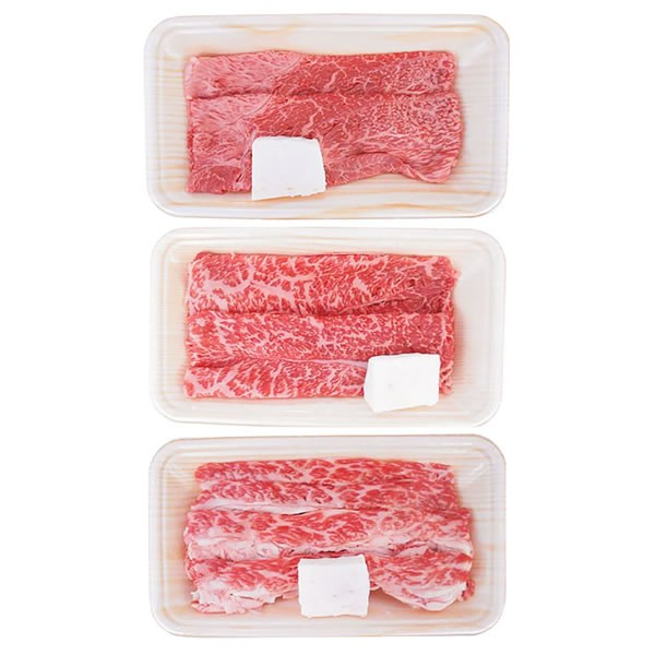【送料無料】【父の日】父の日　松阪牛すき焼き食べ比べセット　ＭＢＵＳ４０-１１０ＭＡ【ギフト館】