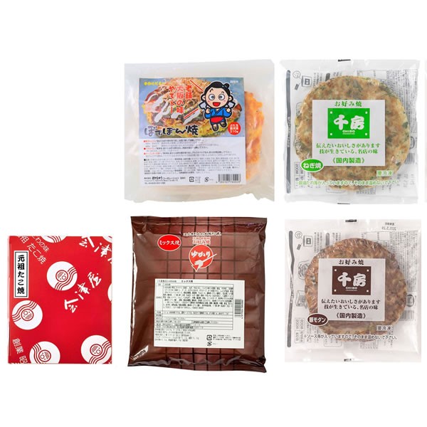 【送料無料】【父の日】父の日　上方お好み焼きたこ焼きセット　５９３２-５０【ギフト館】