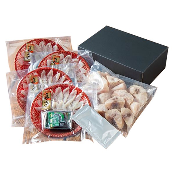 【送料無料】【父の日】父の日　国産ふぐ切身５００ｇ＆ふぐ刺し詰合せ　５８３１-８０【ギフト館】