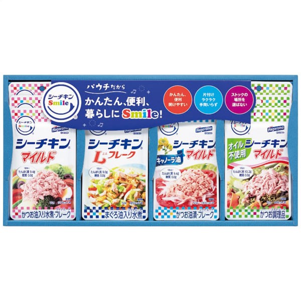 【送料無料】はごろもフーズ　シーチキンＳｍｉｌｅギフト　ＳＭＬ-２０　ＳＭＬ-２０【ギフト館】