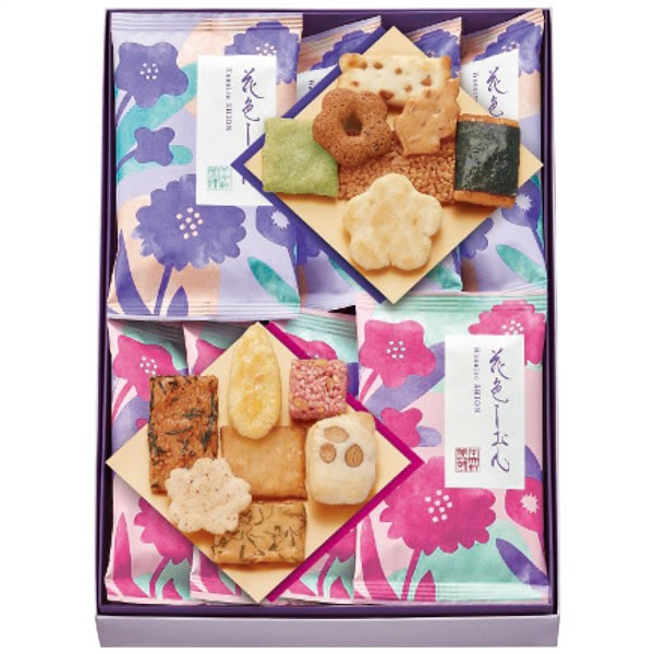 【送料無料】中央軒煎餅　花色しおん　米菓詰合せ　１０Ｓ　１０Ｓ【ギフト館】