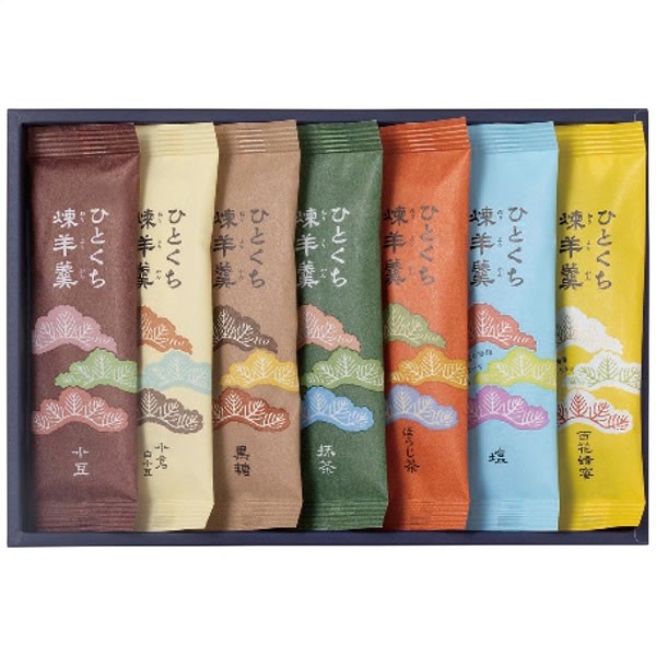 【送料無料】榮太樓總本鋪　ひとくち煉羊羹７個入　ＲＹ１　ＲＹ１【ギフト館】