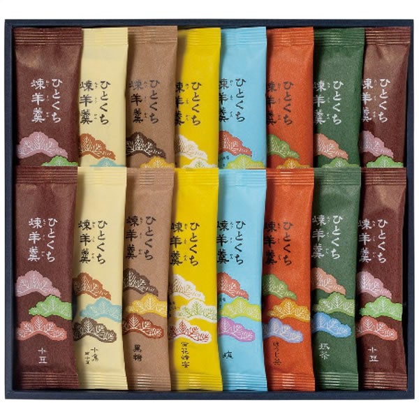 【送料無料】榮太樓總本鋪　ひとくち煉羊羹１６個入　ＲＹ２　ＲＹ２【ギフト館】