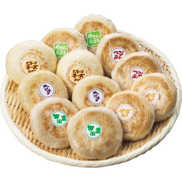 【送料無料】安曇野おやき（１２個セット）【ギフト館】