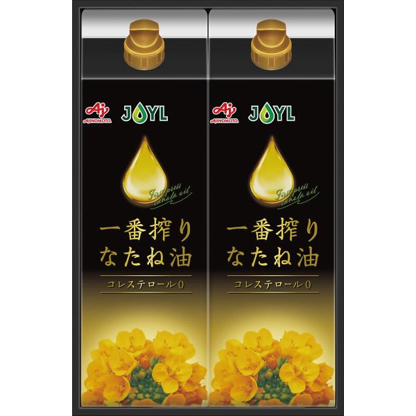 【送料無料】味の素　一番搾りなたね油ギフト　ＩＫ-３０Ｙ【ギフト館】