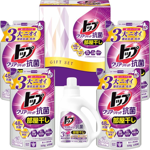 【送料無料】ライオン　トップクリアリキッド抗菌ギフト　ＬＴＣ-３０【ギフト館】