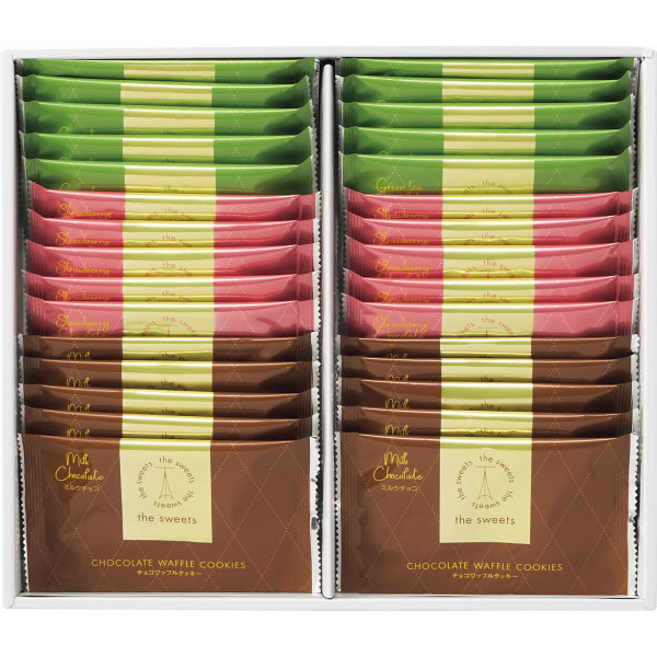 【送料無料】ｔｈｅ　ｓｗｅｅｔｓ　チョコワッフルクッキー（３０枚）　ＴＷＣ-２０【ギフト館】