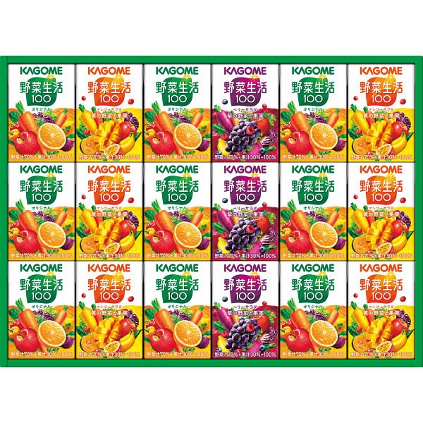【送料無料】カゴメ　小容量　野菜飲料ギフト（１８本）　ＳＹＪ-１５Ｇ【ギフト館】