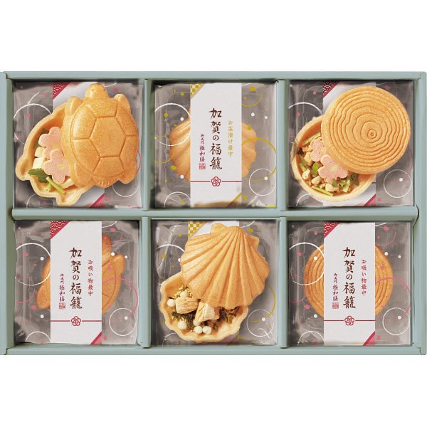 【送料無料】極和膳　加賀の福籠　お吸い物・お茶漬け最中詰合せ　ＫＫ-２０【ギフト館】
