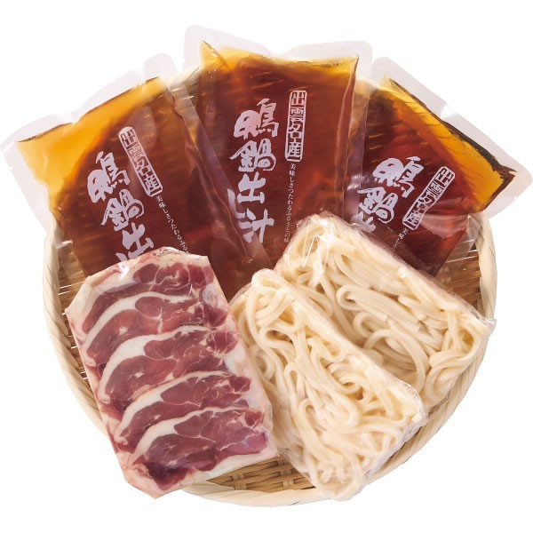 【送料無料】島根名産　国産合鴨鍋セット（３人前）【ギフト館】