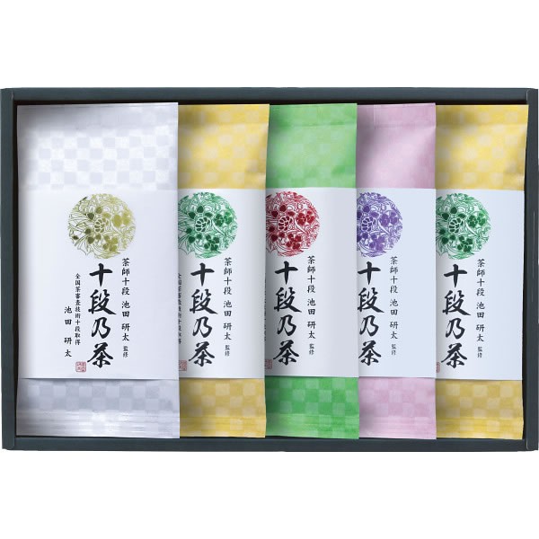【送料無料】宇治森徳　最高位十段監修　銘茶ギフト　ＳＲＳ-５０【ギフト館】