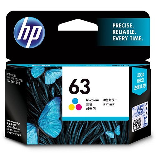 HP63�@�C���N�J�[�g���b�W�@3�F�J���[�@F6U61AA�@1��