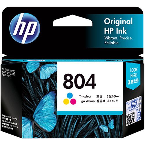 HP804�@�C���N�J�[�g���b�W�@3�F�J���[�@T6N09AA�@1��