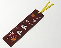 蒔絵しおり　(うさぎ)【返品・交換・キャンセル不可】【逸品館】