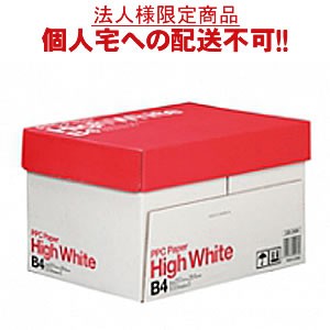 yzyB4TCYzyl͂szy@liЁEƁjlzPPC PAPER High White B4 1(2500:500~5)