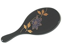 小判コンパクト鏡　(鉄仙)【返品・交換・キャンセル不可】【逸品館】